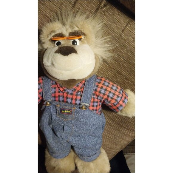 Vintage Bubba Plush Toy With Sunglasses & Plaid Shirt Talking Funny Classic - Picture 2 of 7